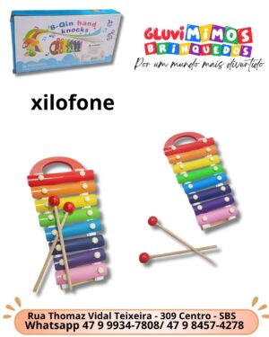 xilofone brinquedo sensorial